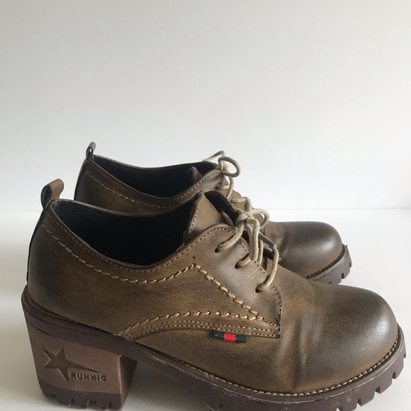 💎EUC Women’s Leather Boot Heels - Picture 2 of 9